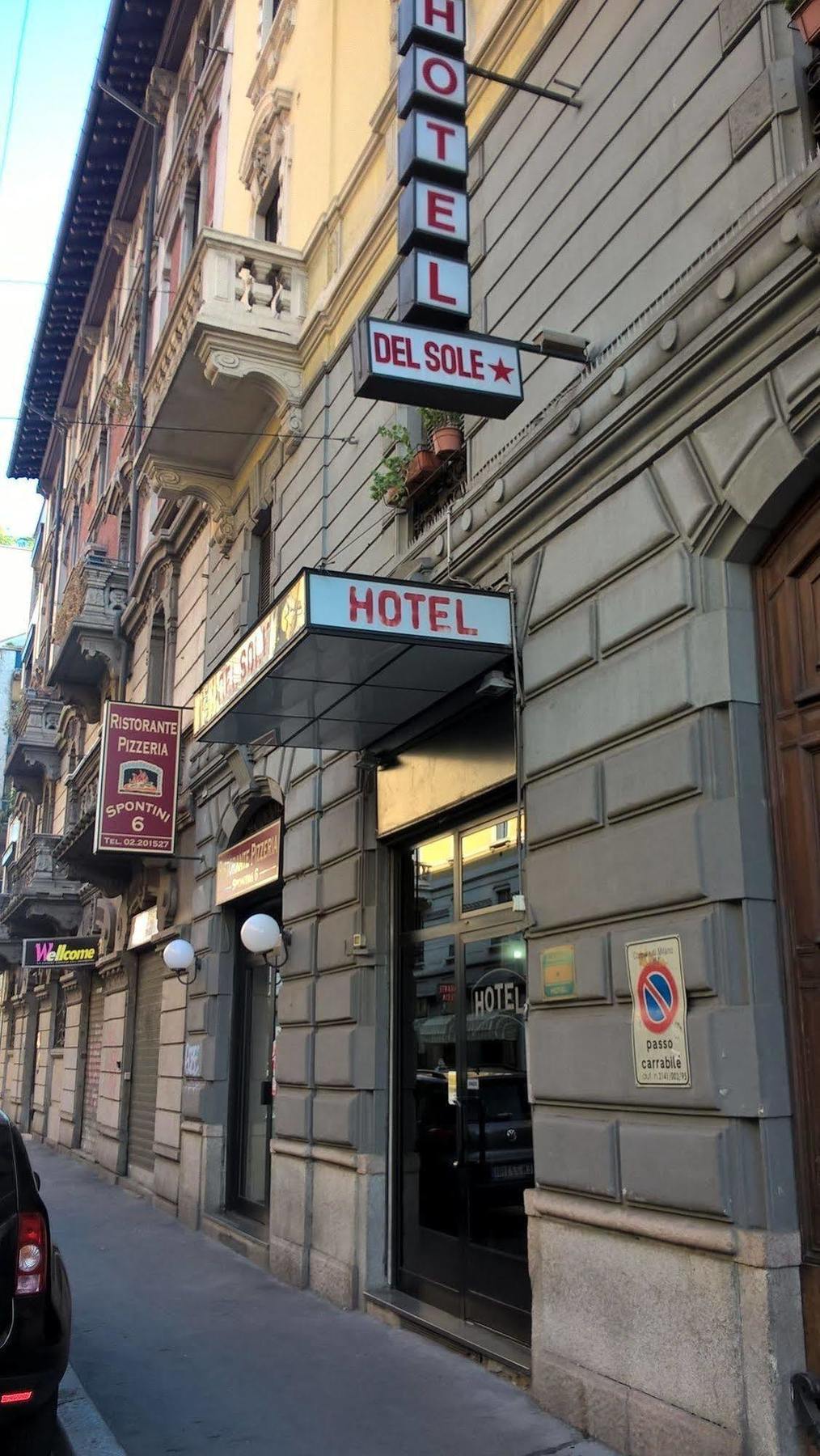 Hotel Del Sole ميلان المظهر الخارجي الصورة